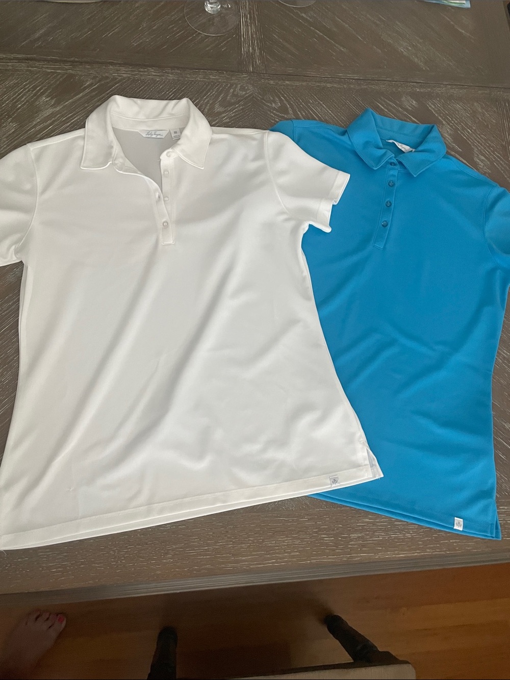 Lady Hagen Golf Polo Tops - Pair